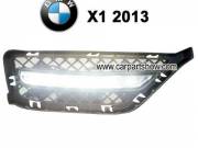 BMW X1 2013 DRL LED Daytime Running Light Car headlights parts Fog lamp cover LED-128BM
