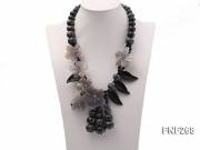 Piece of Art-Gorgeous natural agate necklace - Yidejewelry