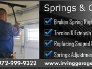 Commercial Garage Door Spring Replacement and Repair Services Starting $25.95 – Irving, 75039, TX