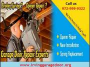 24/7 Residential Garage Door Spring Replacement and Repair Services ($25.95) Irving, 75039 TX 