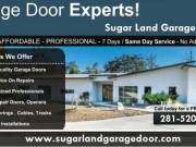 24*7 Garage Door Repair & Installation Services Sugar Land, TX 77498|$25.95