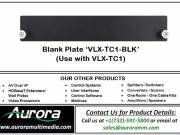 Mounting Rack Kit VLX-TC1-BLK | Aurora Multimedia