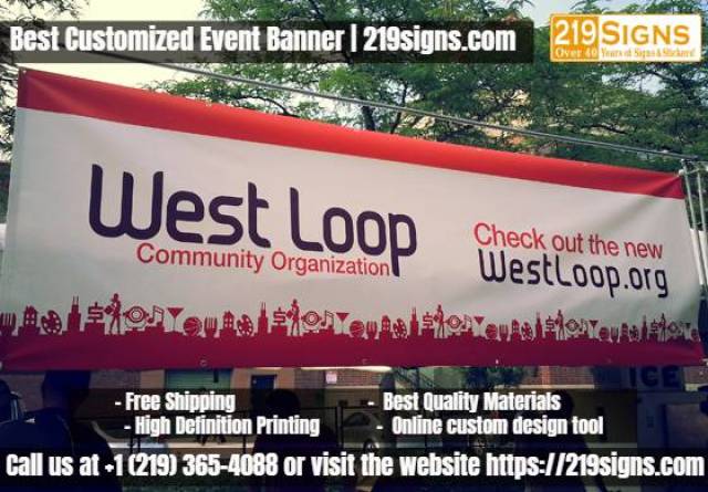 Best Designed Event Banner 219signs Com Crown Point Business