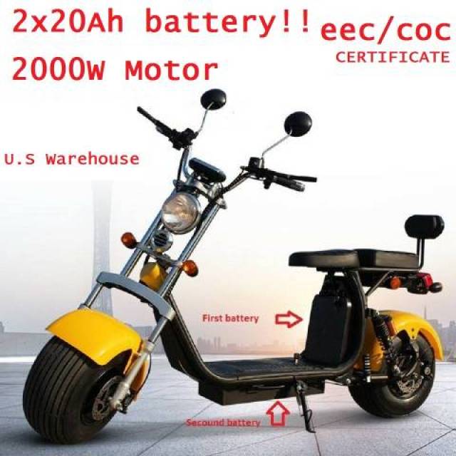 For sale Citycoco 2000w Electric Scooter Big Wheel Utica, Salt lake