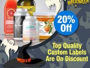 Top Quality Custom Labels Are On Discount | RegaloPrint