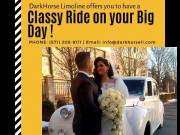 Get the best Wedding Limo Service | Limo for Wedding in Virginia | Darkhorse Limoline