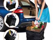 OrganizeME Black Storage Crate