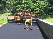 Hine Paving in Orange CT. providing driveway paving, sealcoating, crack fill and patching
