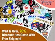 Wait Is Over, 20% Discount Has Come With Free Shipment | RegaloPrint