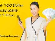 Instant 100 Dollar Payday Loans in 1 Hour