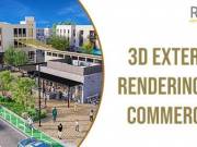 Get 3D Exterior Rendering Services for Residential property