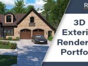 3D Exterior Rendering Showcase : The Best showcase product