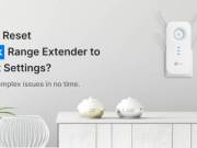 Using the Tp-Link extender reset process for troubleshooting