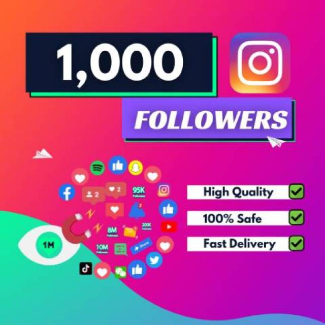 Buy 1000 Instagram Followers Online at Affordable Price - Picture