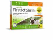 Vetality Firstect Plus Flea & Tick for Dogs, 6-22 lb, 3 ct