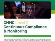 CMMC Level 2 Continuous Compliance & Monitoring for DoD Contractors