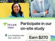 Paid In-Person Research Study — Openings in Glendale, Los Angeles & San Jose 