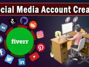 Professional  Social media Account create Gig 