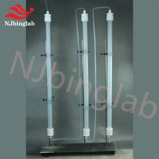 Teflon filter column can withstand high temperatures of 260 degrees and can be used for reactions  - Picture