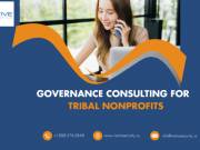 Governance Consulting for Tribal Nonprofits