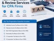 Outsource Tax Preparation & Review Services for CPA Firms   
