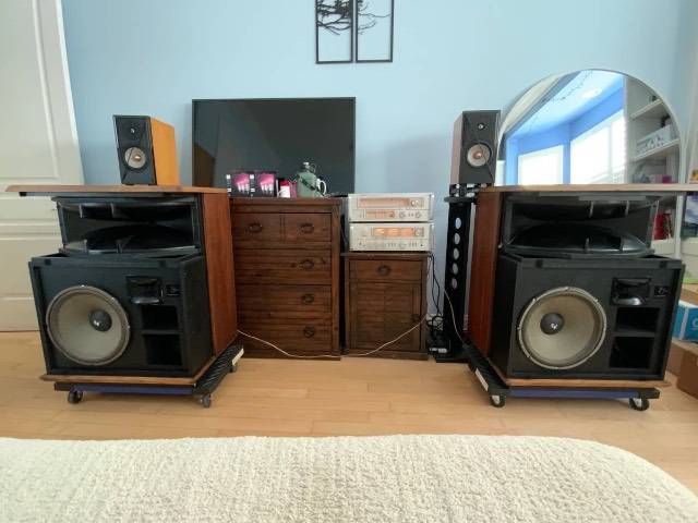 ElectroVoice Sentry Ill Horn Vintage Audiophile Speakers - Picture