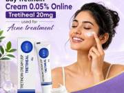 Buy Tretinoin Cream 0.05% Online - Tretiheal 20mg used for Acne treatment 