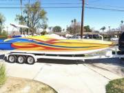 2009 Magic 28’ Sceptre Cat with Triple Axle Trailer