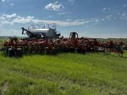 2012 Bourgault 5810/6550 Air Drill & 6550 550-Bushel Air 
