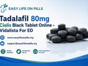 Tadalafil 80mg Cialis Black Tablet Online - Vidalista For ED