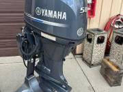 Slightly Used Yamaha 50HP 4-Stroke Outboard Motor Engine